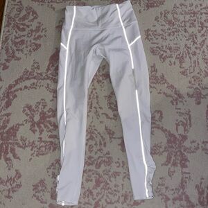 Free People Movement White with Silver/Metallic Detail